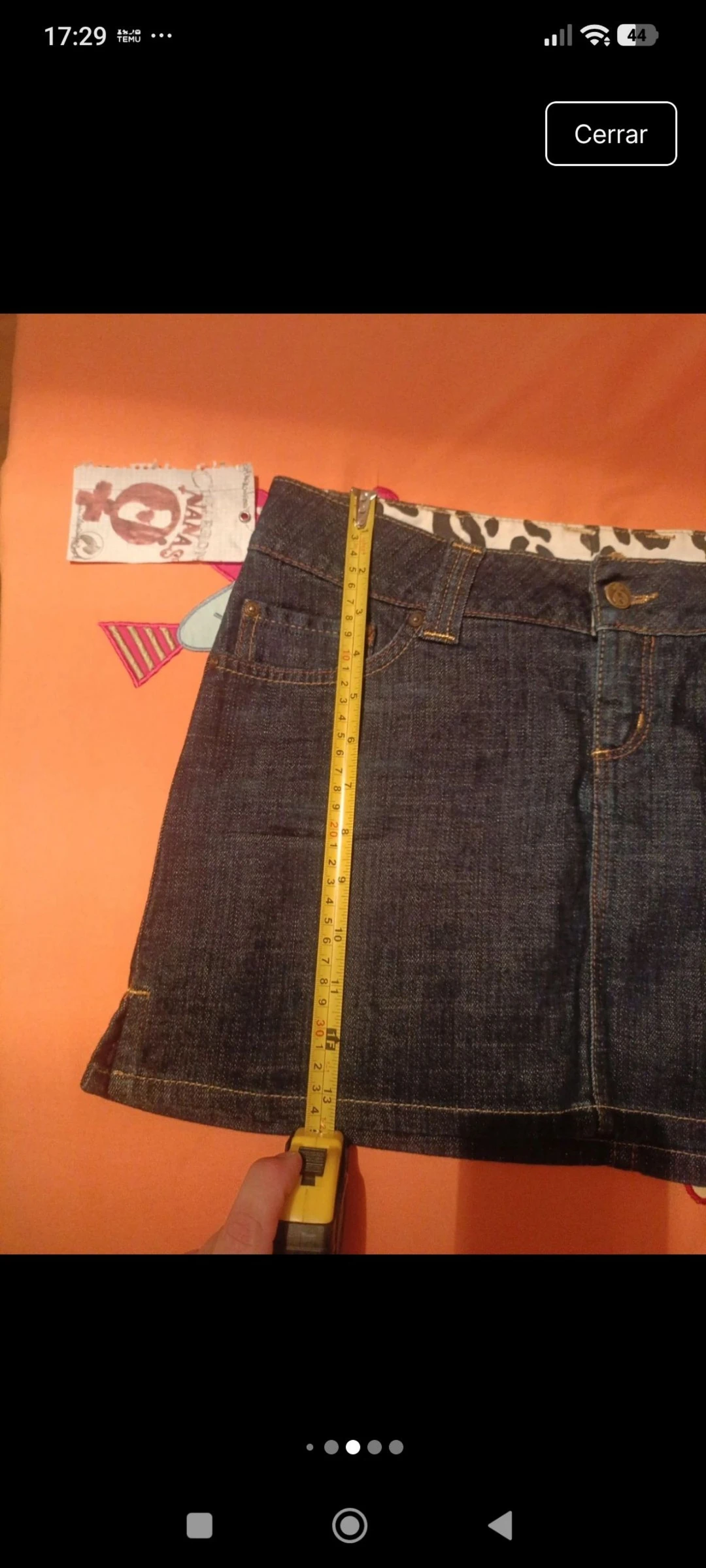 Nanas Denim Miniskirt – photo 12